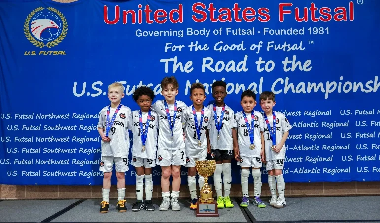 U8 Boys U.S. Futsal Northeast Regional Champions